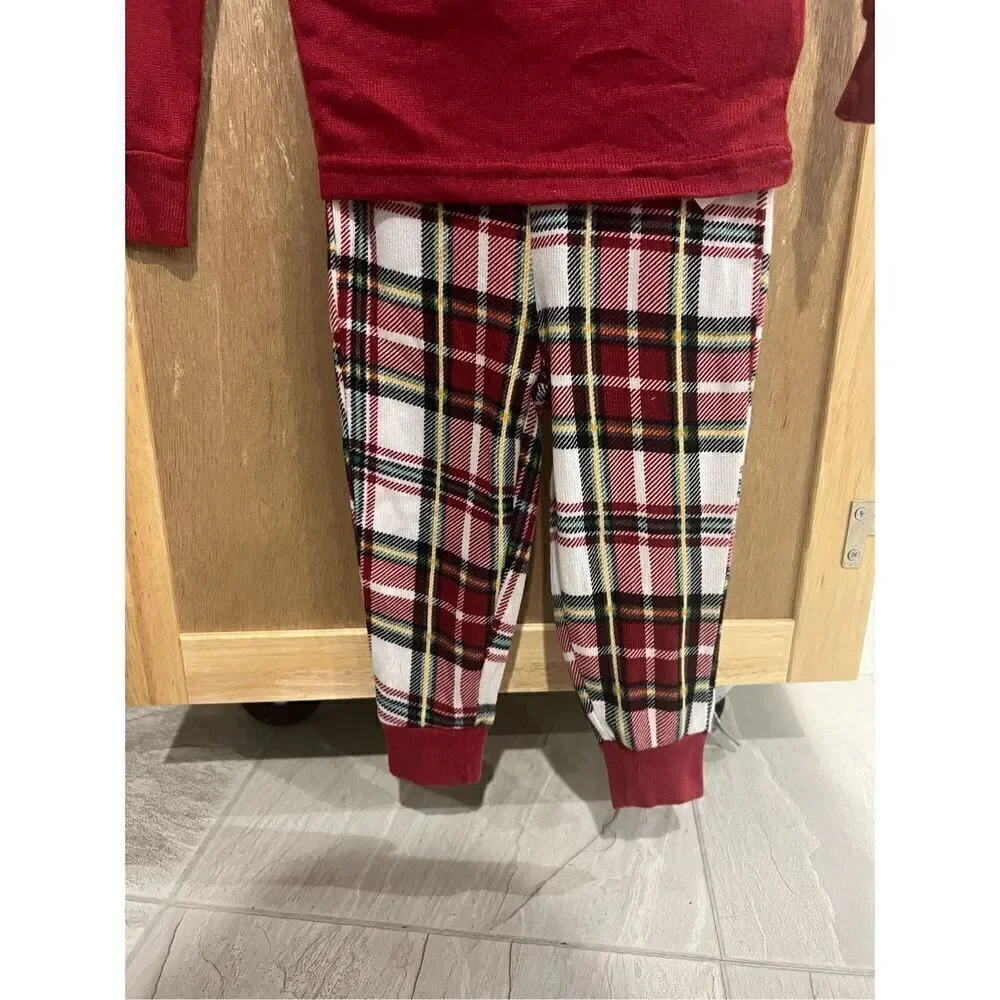 Rae Dunn Fa La La La La Baby Christmas Jammy Set Size 6-9 Month NEW
